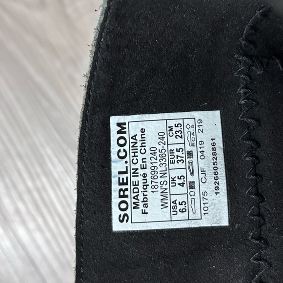 Women's Taupe Wedge Ankle Boots - Picture 6 of 9